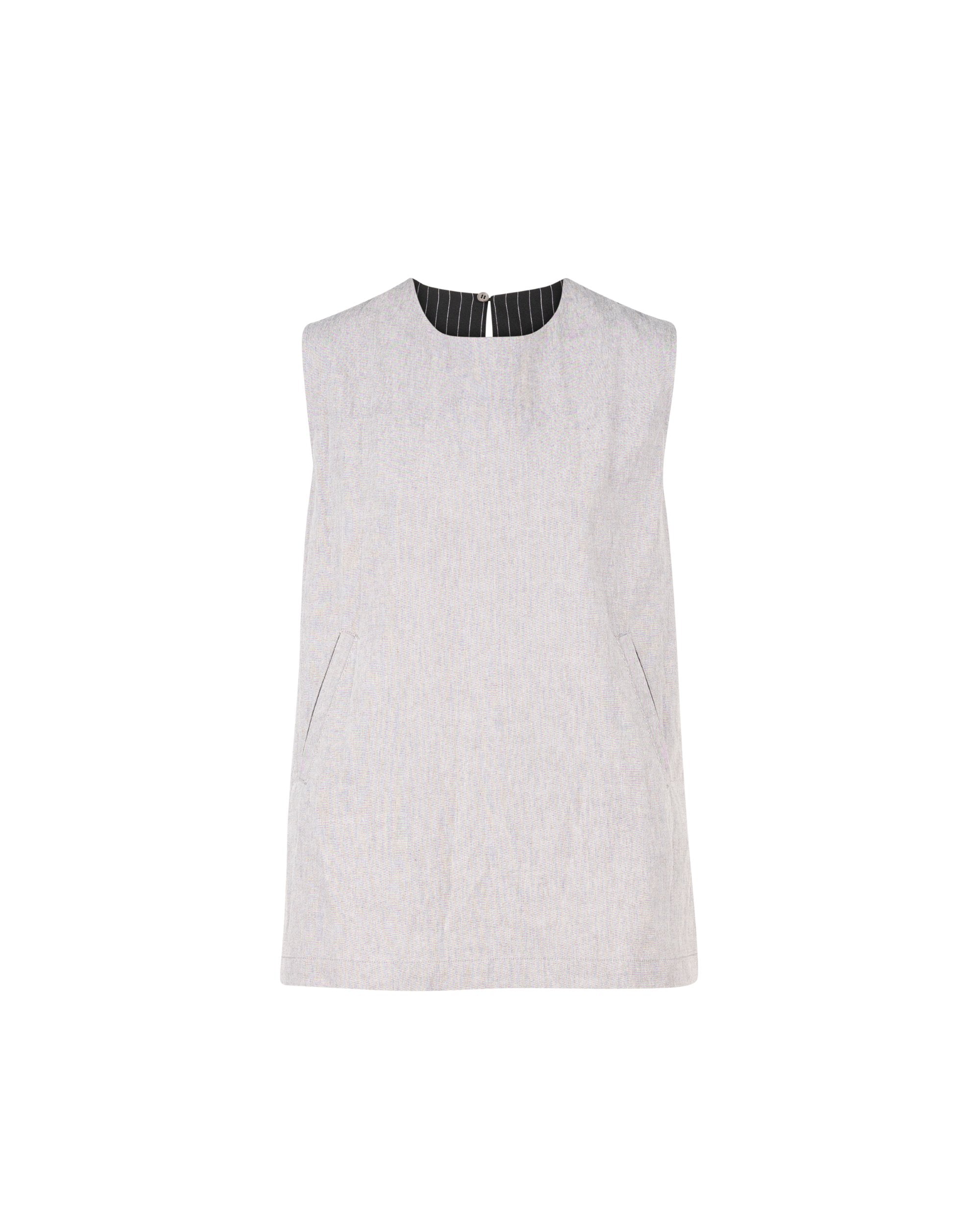 AT Essential - Eco Linen Liked Vest