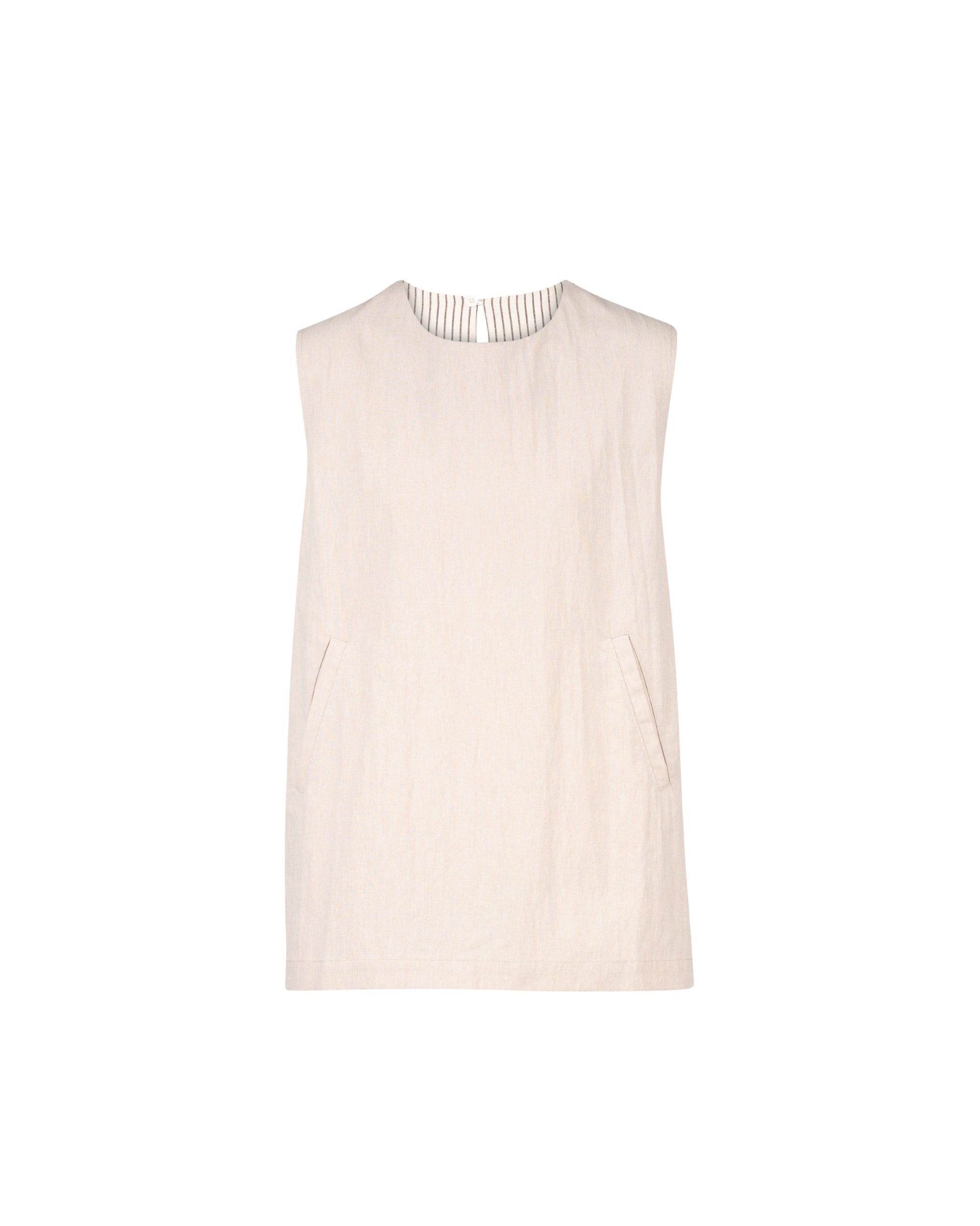 AT Essential - Eco Linen Liked Vest