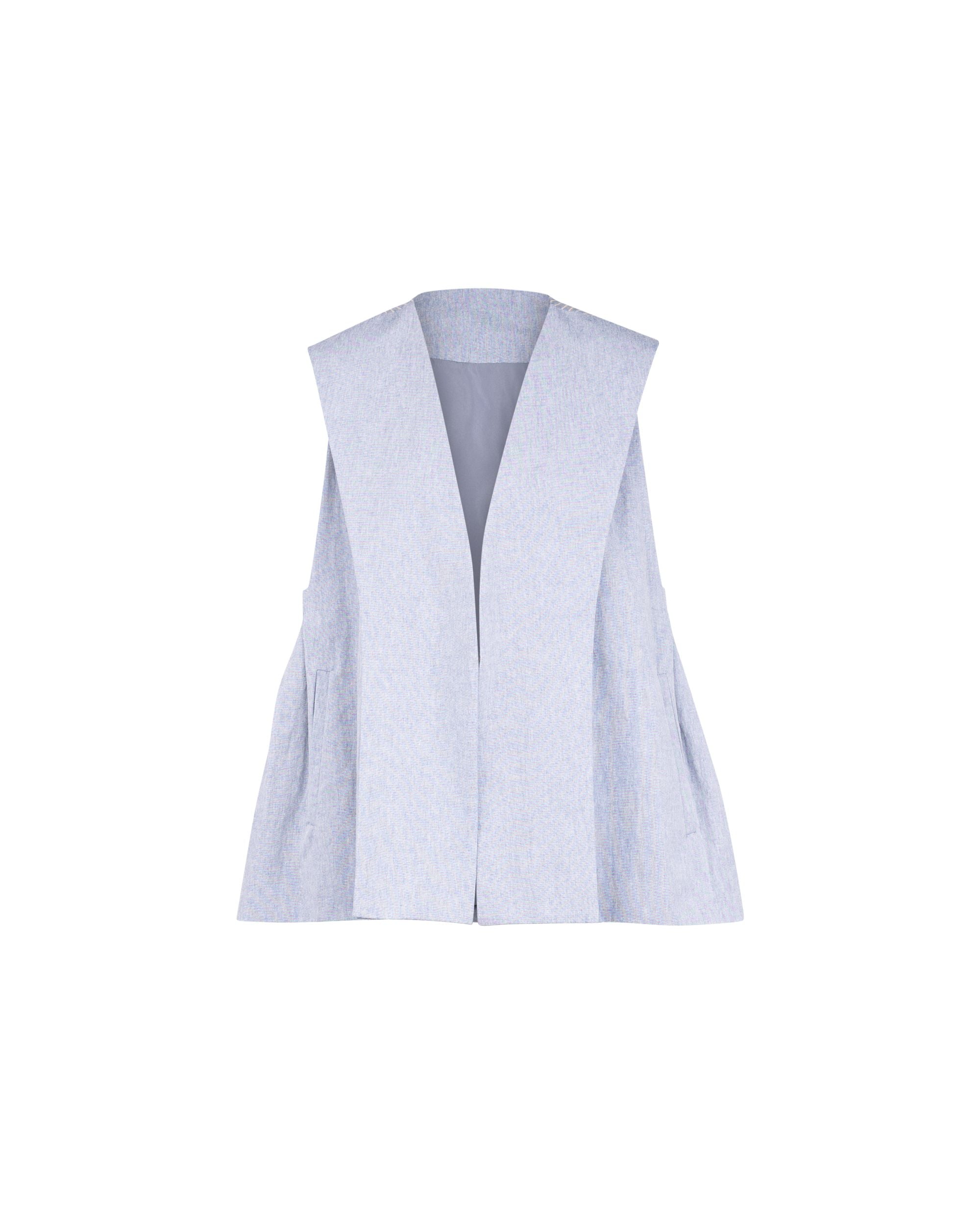 AT Essential - Eco Linen Liked Gilet