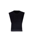 Acrylic Wool Nylon Tape Side Vest