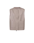 Pocket Leather Gilet