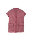 Tweed Fringe Edge Gilet