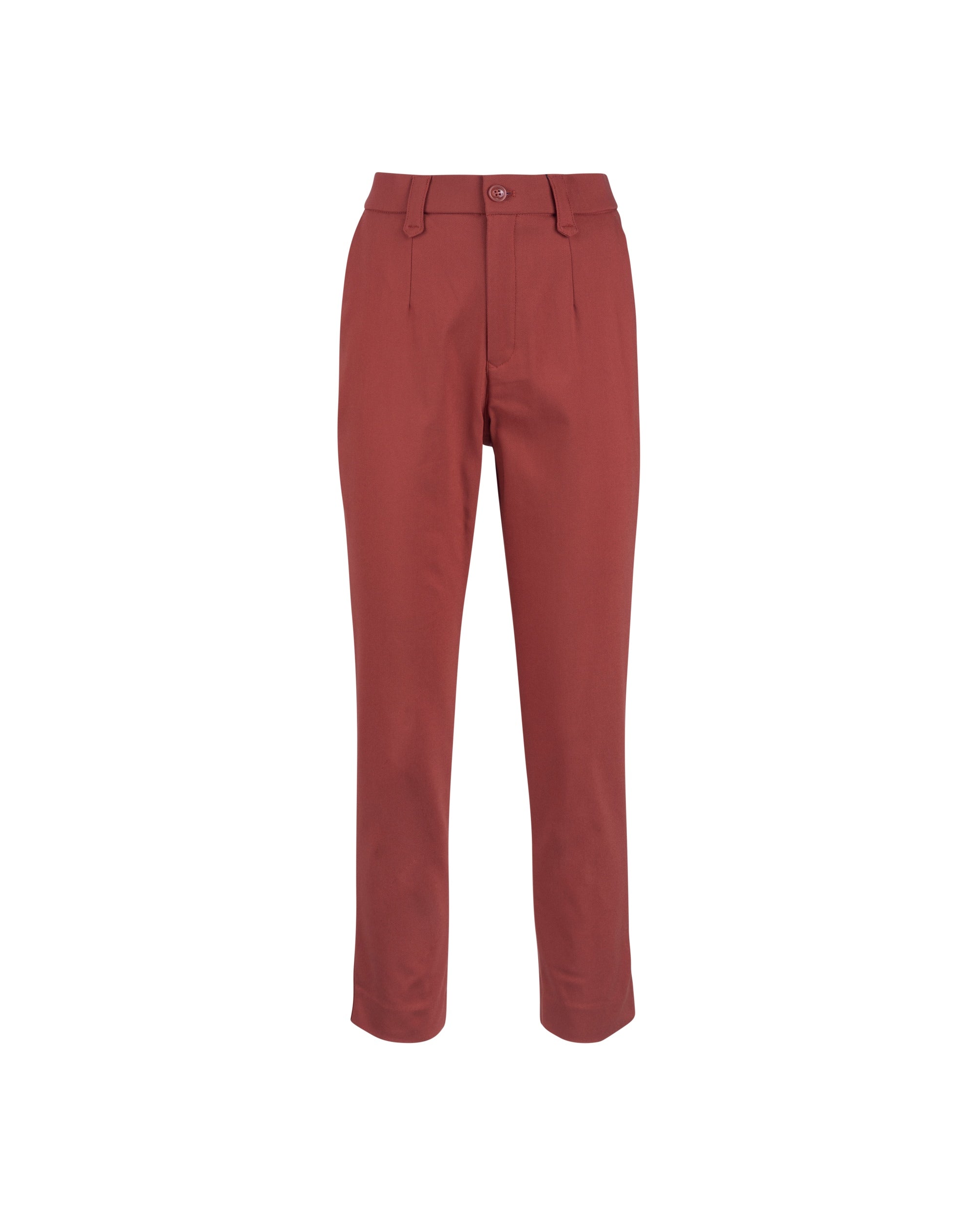 Brushed Rayon Nylon Stretchy Taper Pant