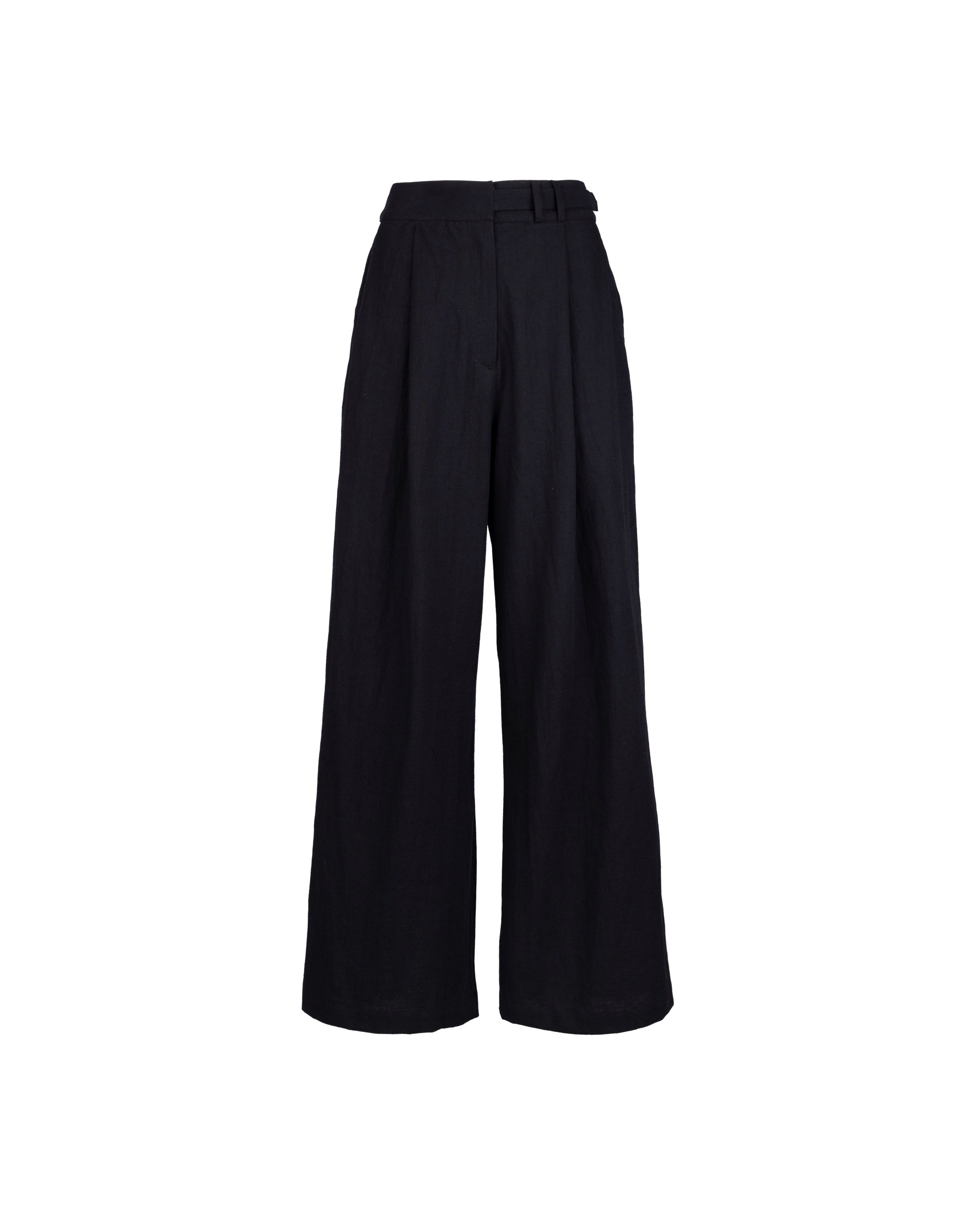 AT Essential - Eco Linen Liked Wide Pants
