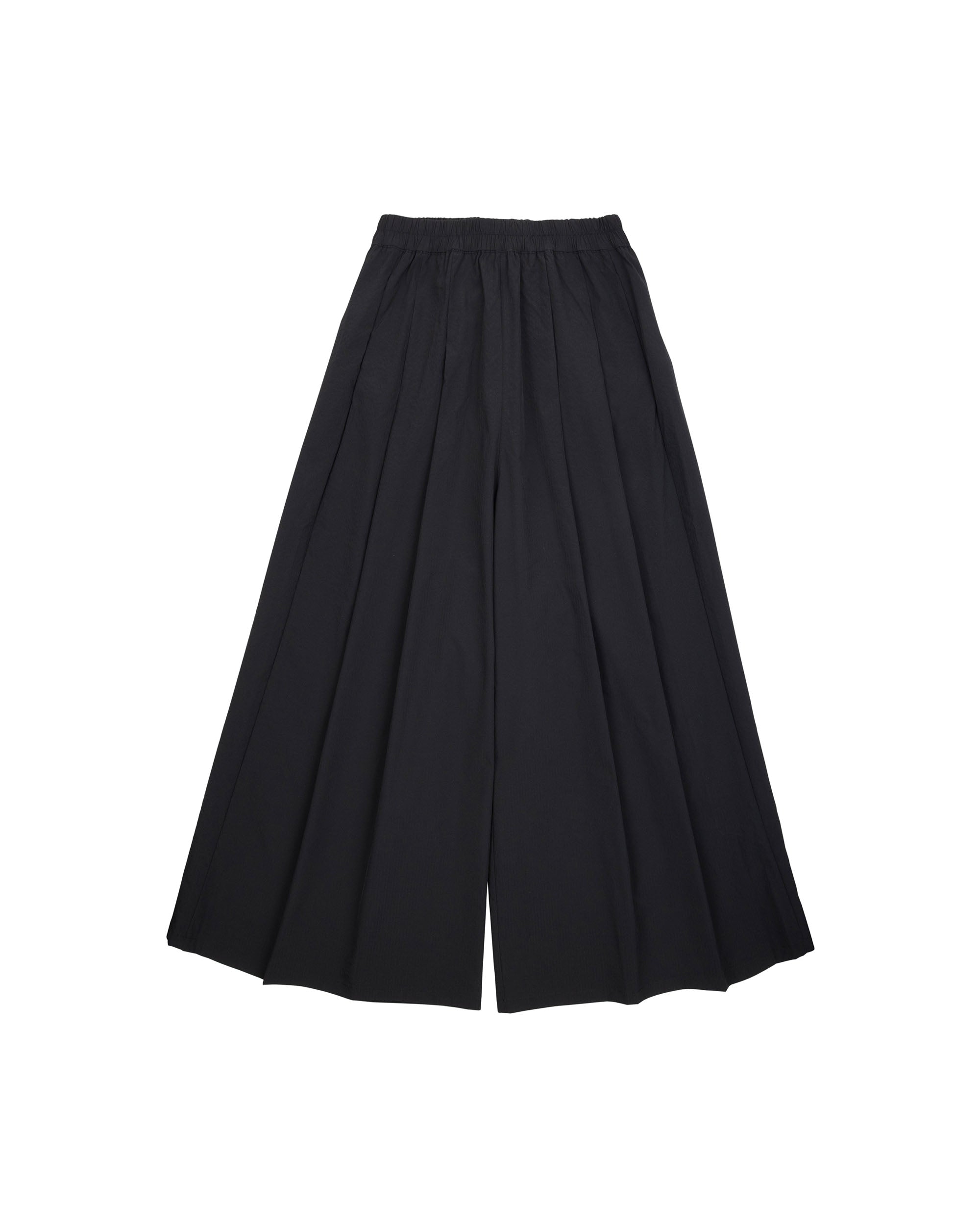 Seersucker Recycled Stretchy Poly Culotte