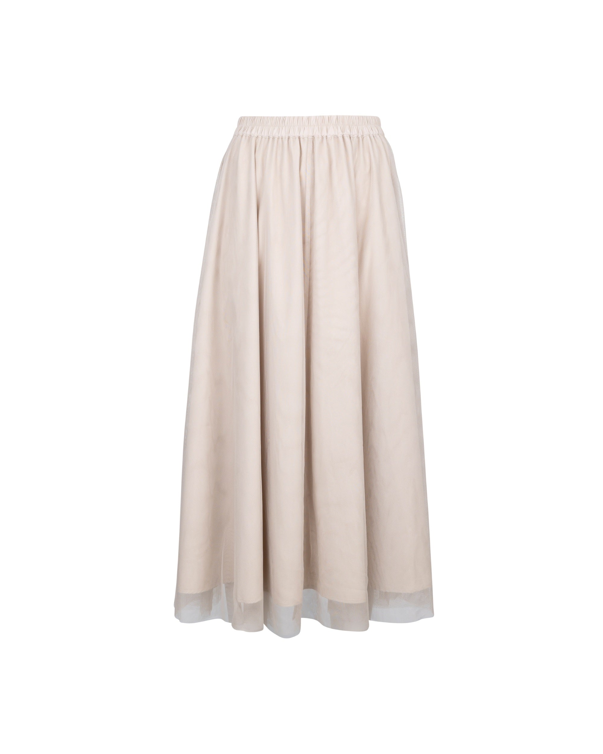 Reversible Nylon Mesh Layer Skirt