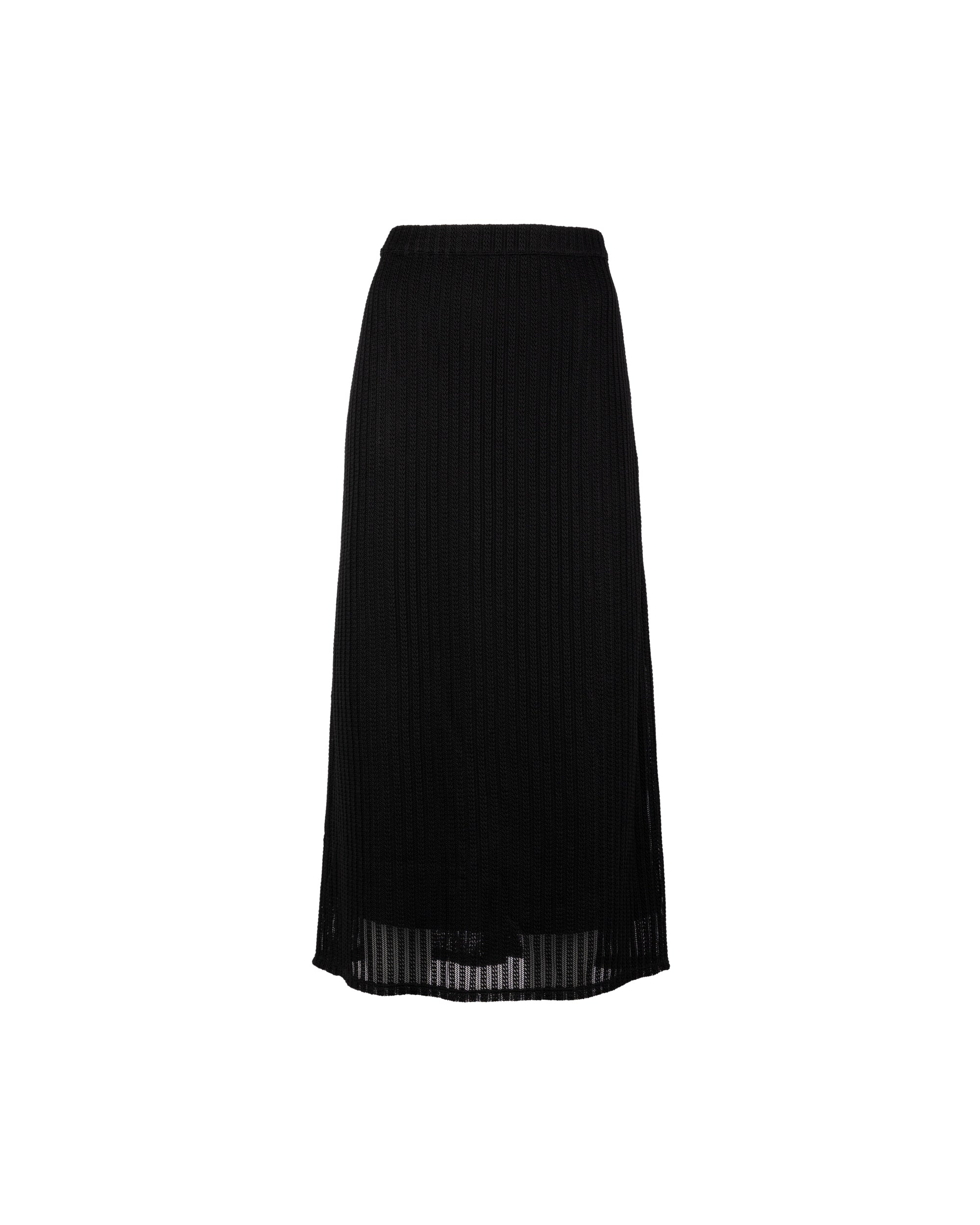 Mesh Pencil Skirt