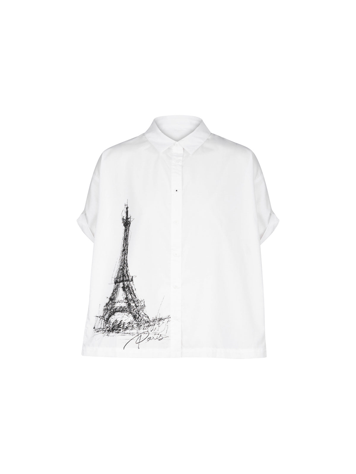 Paris Sketch Capsule - Eiffel Tower Boxy Blouse