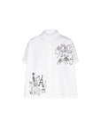 Paris Sketch Capsule - French Culinary Boxy Blouse