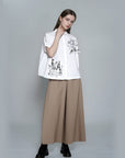 Paris Sketch Capsule - French Culinary Boxy Blouse