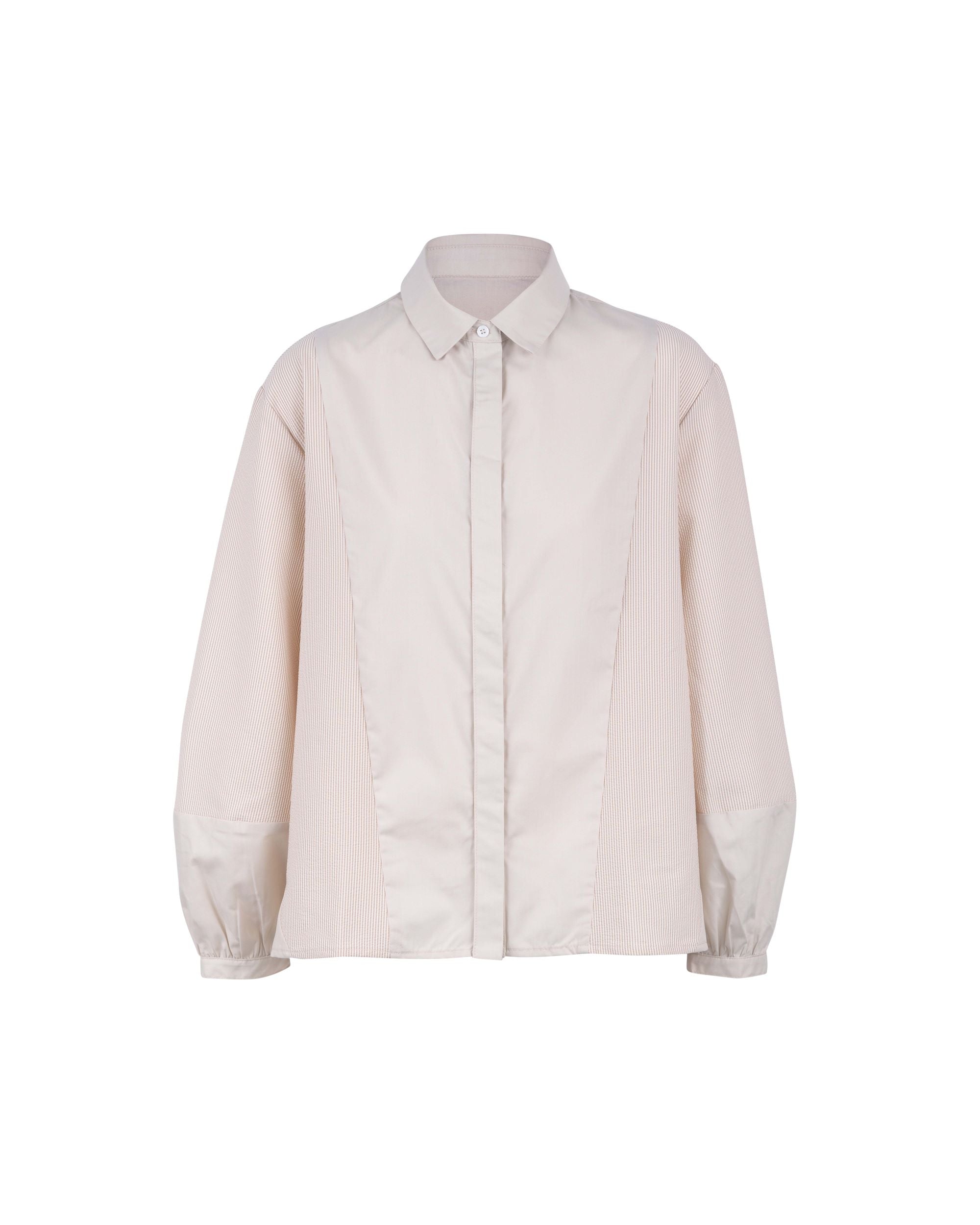 Coolmax Mix V Panel Poplin Blouse