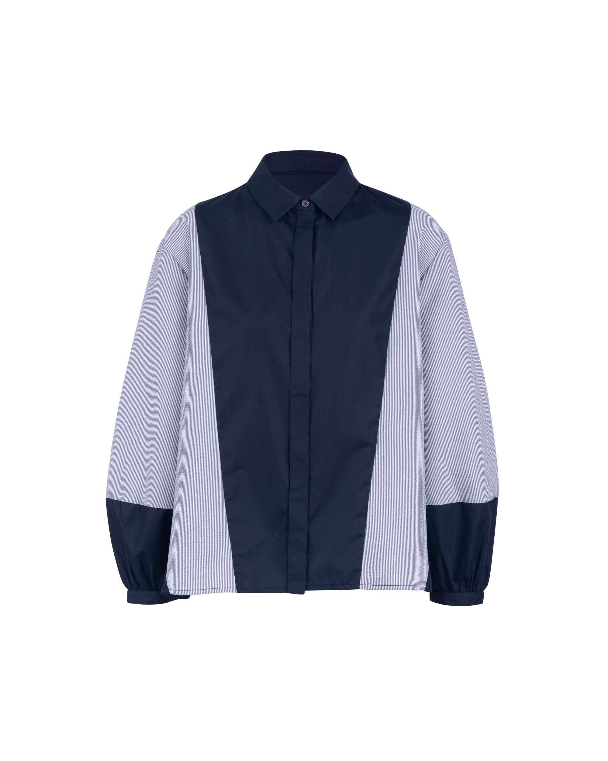 Coolmax Mix V Panel Poplin Blouse