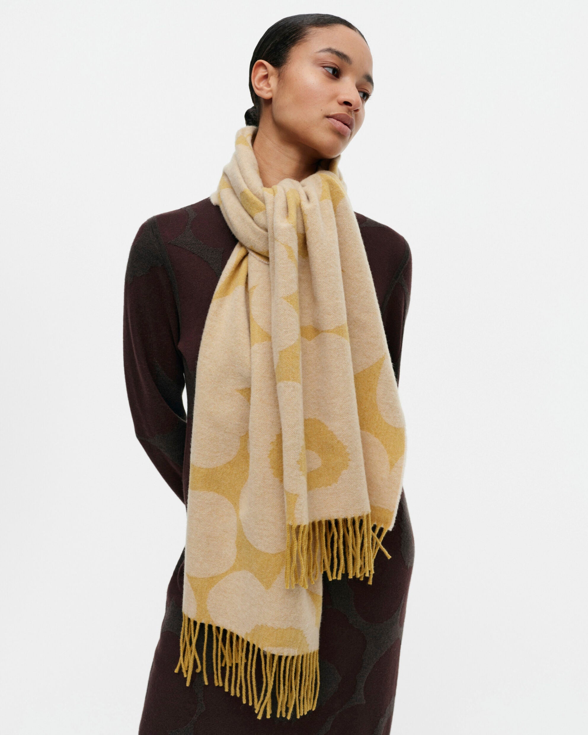 Ovlin Unikko Wool Cashmere Scarf