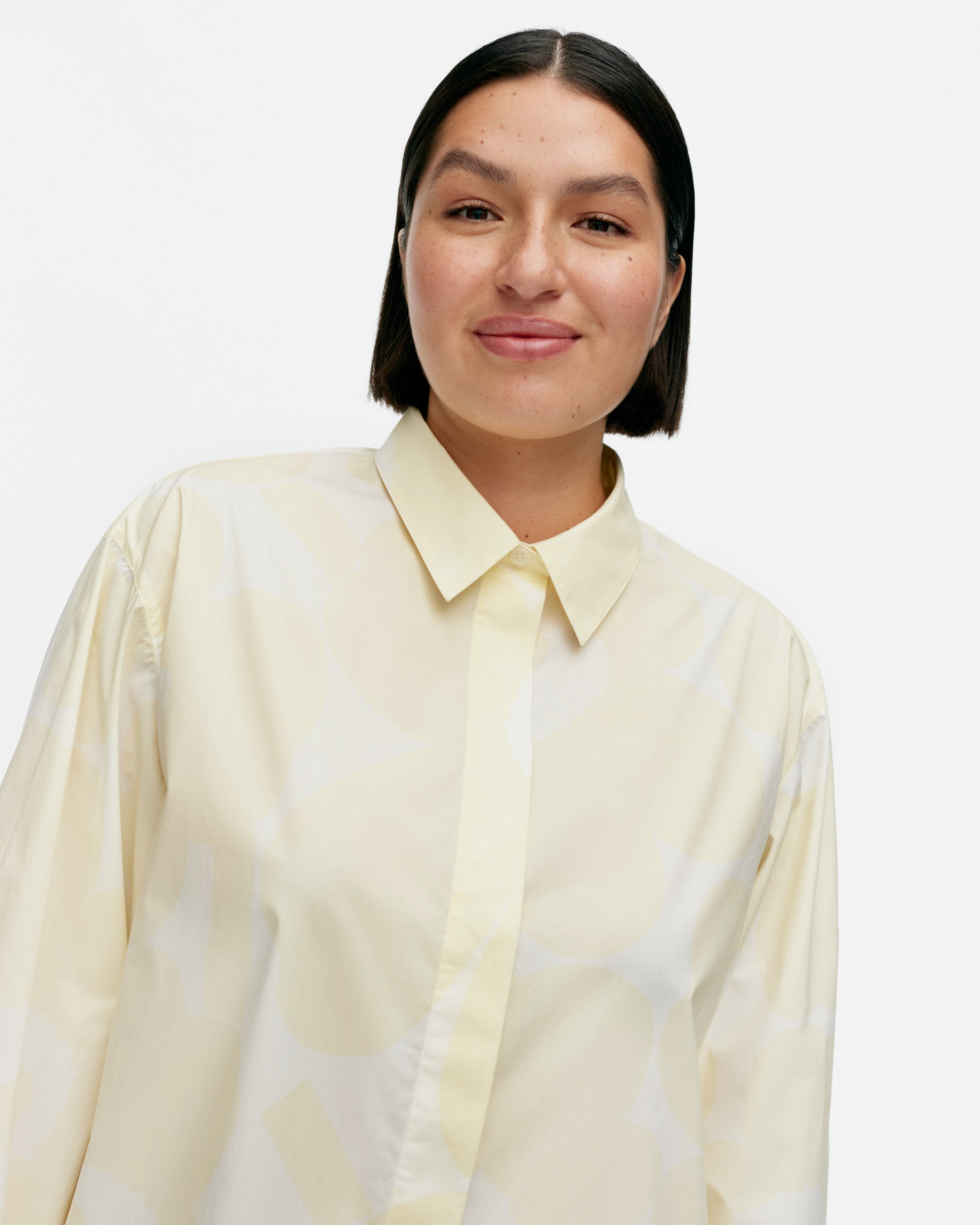 Ruoste Unikko Cotton Poplin Shirt 78cm