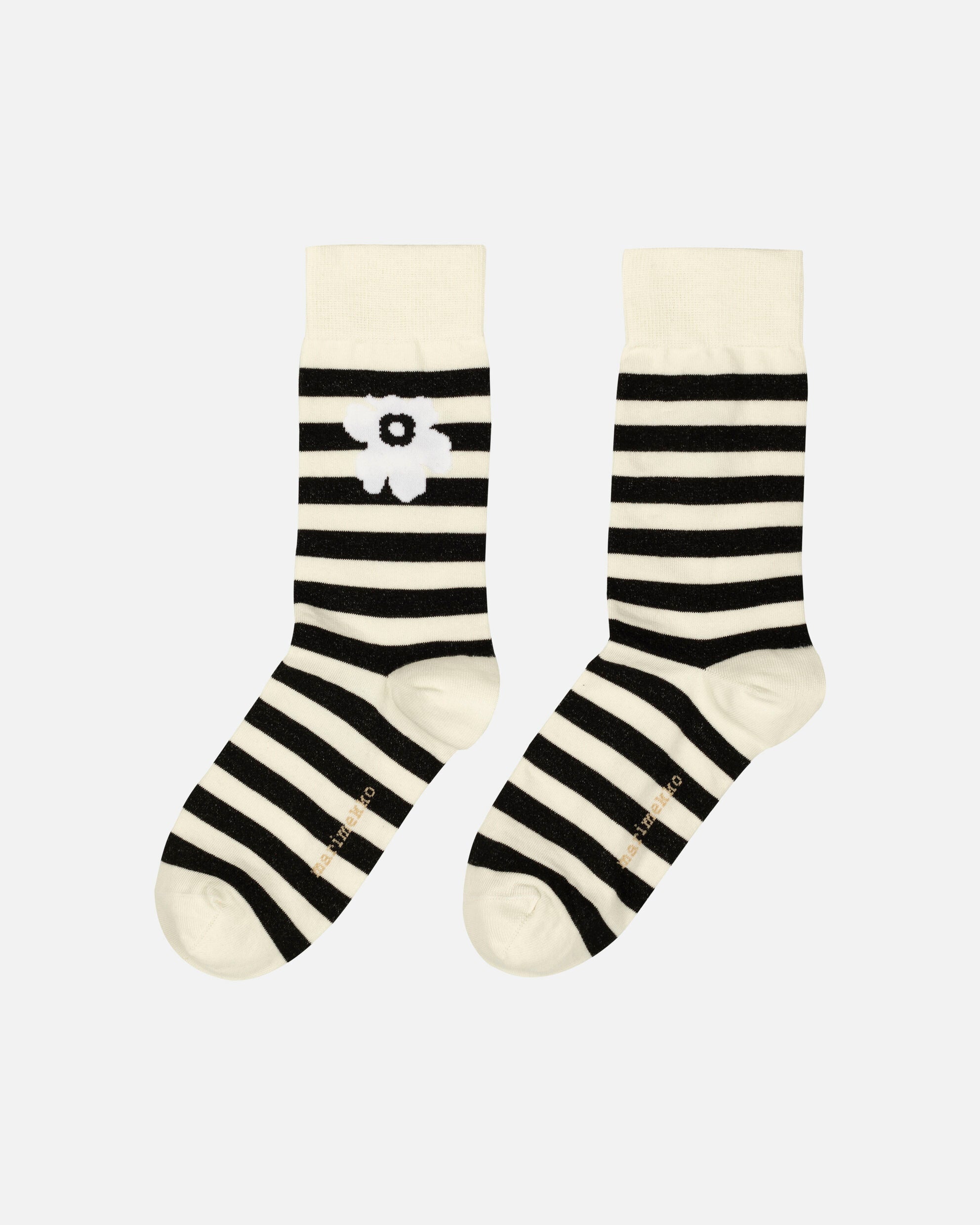 Kioski Kasvaa Tasaraita Unikko One Socks