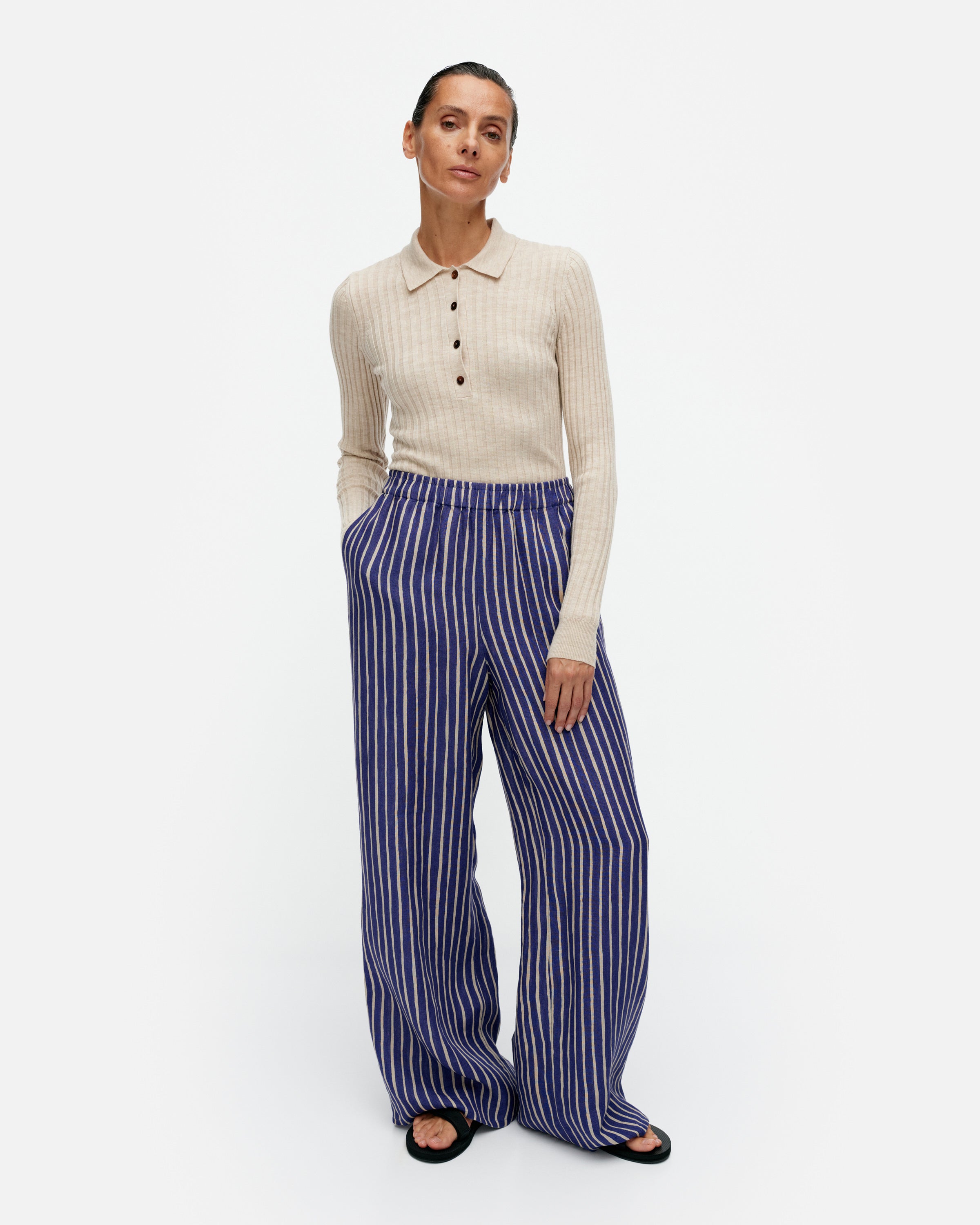 Merivirta Piccolo Relaxed Linen Trousers