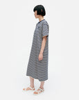Kioski Tasaraita Oversized Jersey Dress 118cm