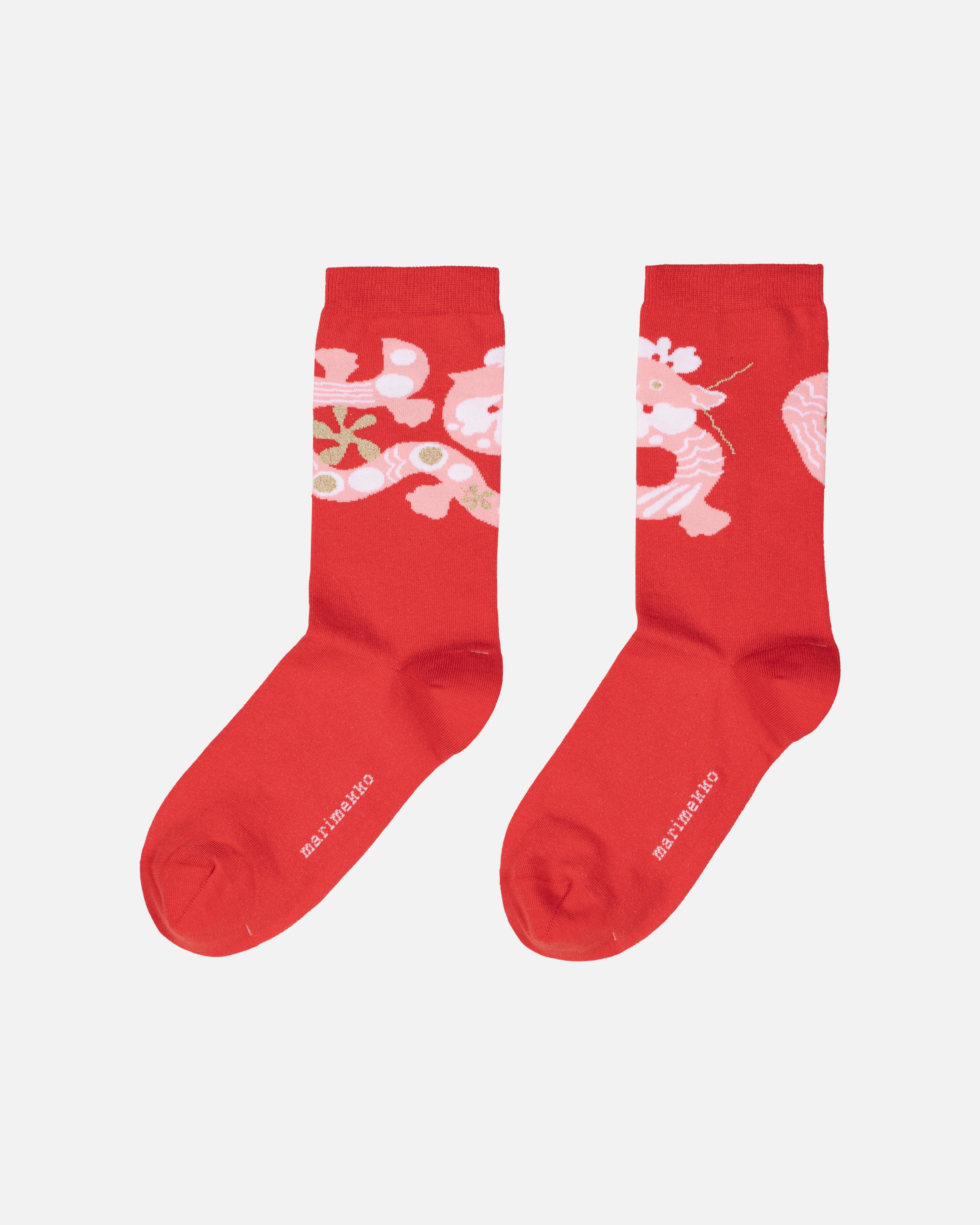 Chinese New Year Jalo Kasvaa Ankle Socks