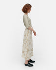 Kvaternio Pieni Unikko Cotton Linen Knitted Skirt