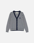 Kioski Tasaraita Unikko Adde Patja Cotton Knit Cardigan 62cm