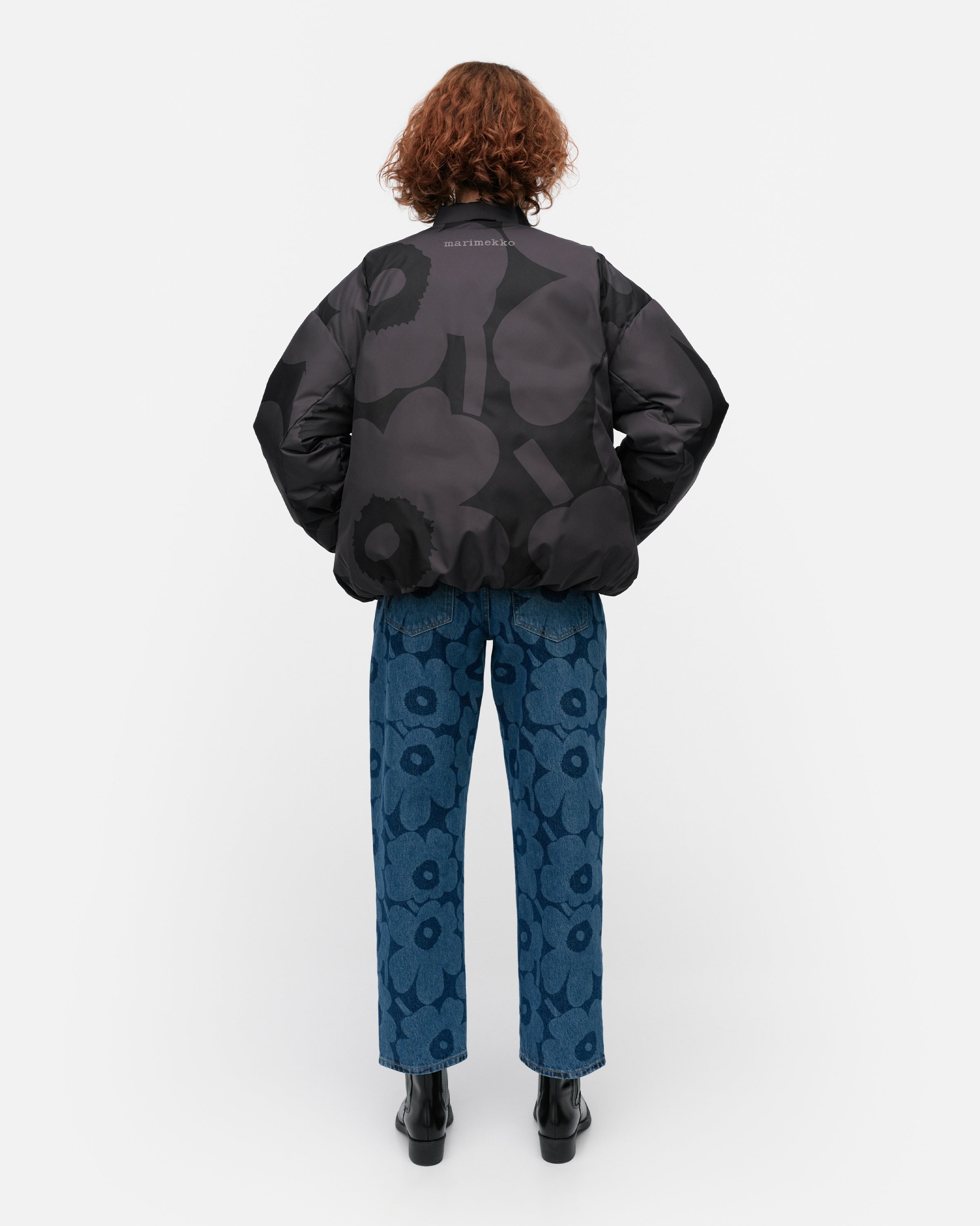 ジャケット・アウター marimekko BOMBERI UNIKKO M BOMBERI UNIKKO REVERSIBLE LIGHTWEIGHT PADDED JACKET 68CM