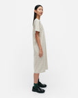 Kioski Tasaraita Oversized Jersey Dress