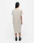 Kioski Tasaraita Oversized Jersey Dress