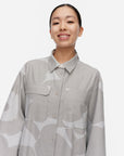 Monokromi Unikko Chambray Cotton Shirt Dress