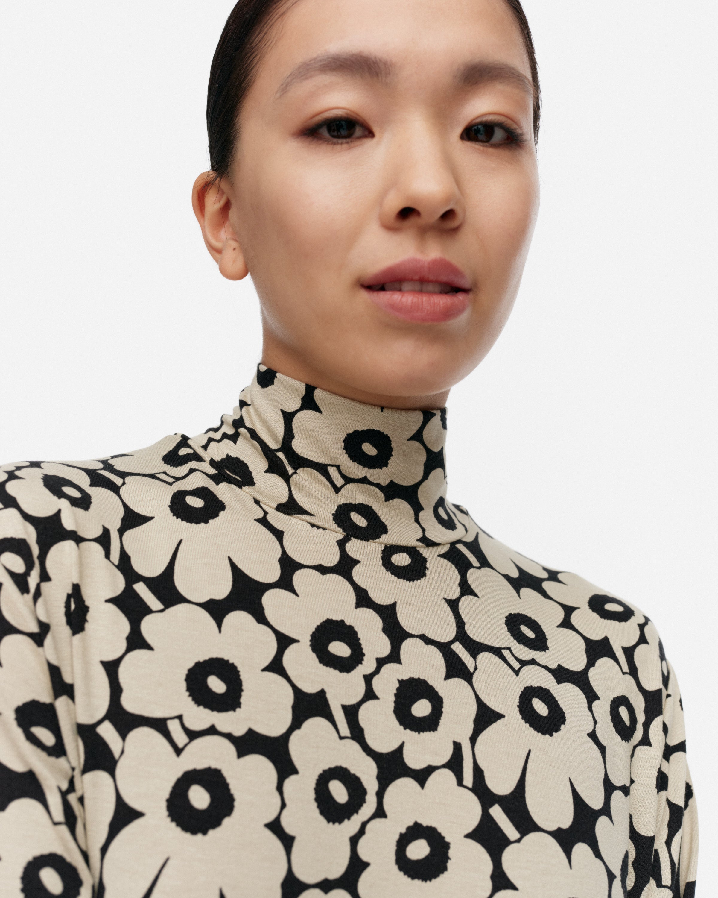 SH CAVEA UNIKKO TURTLE NECK JERSEY DRESS 115CM | MARIMEKKO