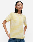 Kioski Tasaraita Relaxed Short Sleeve Top