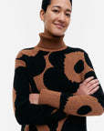 Unikko Vinni Turtleneck Knitted Wool Long Sleeve Top 74cm