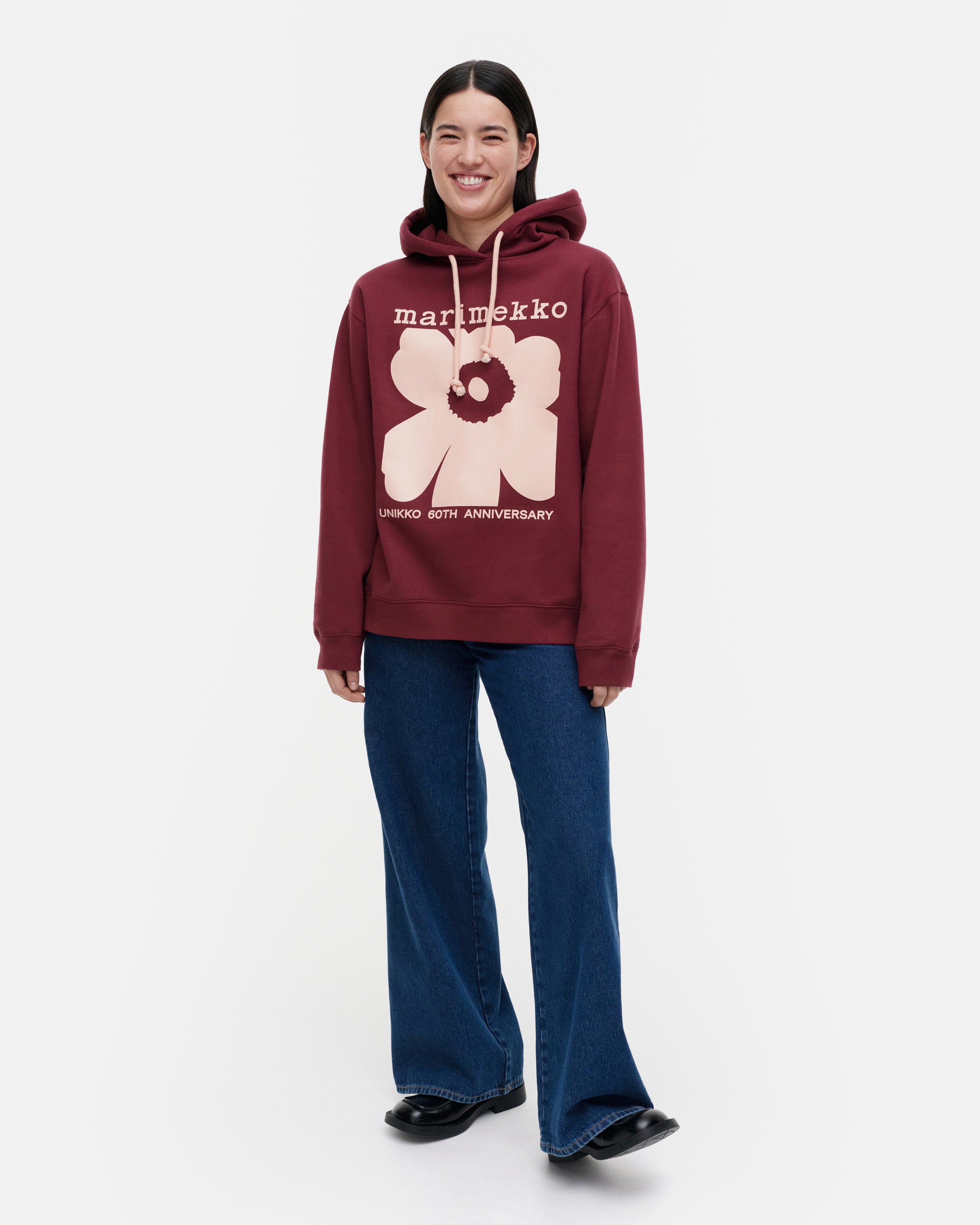 Kioski Luuppi Unikko Placement Hoodie Fleece 71cm