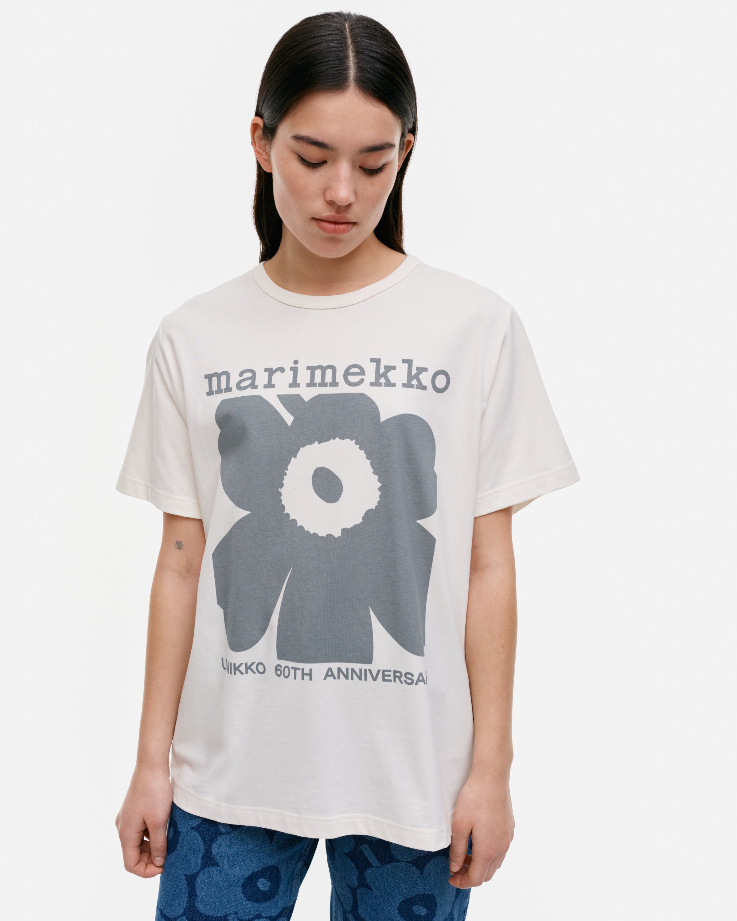 トップス marimekko UNIKKO 60TH ANNIVERSARY T トップス T UNIKKO 60TH ANNIVERSARY marimekko