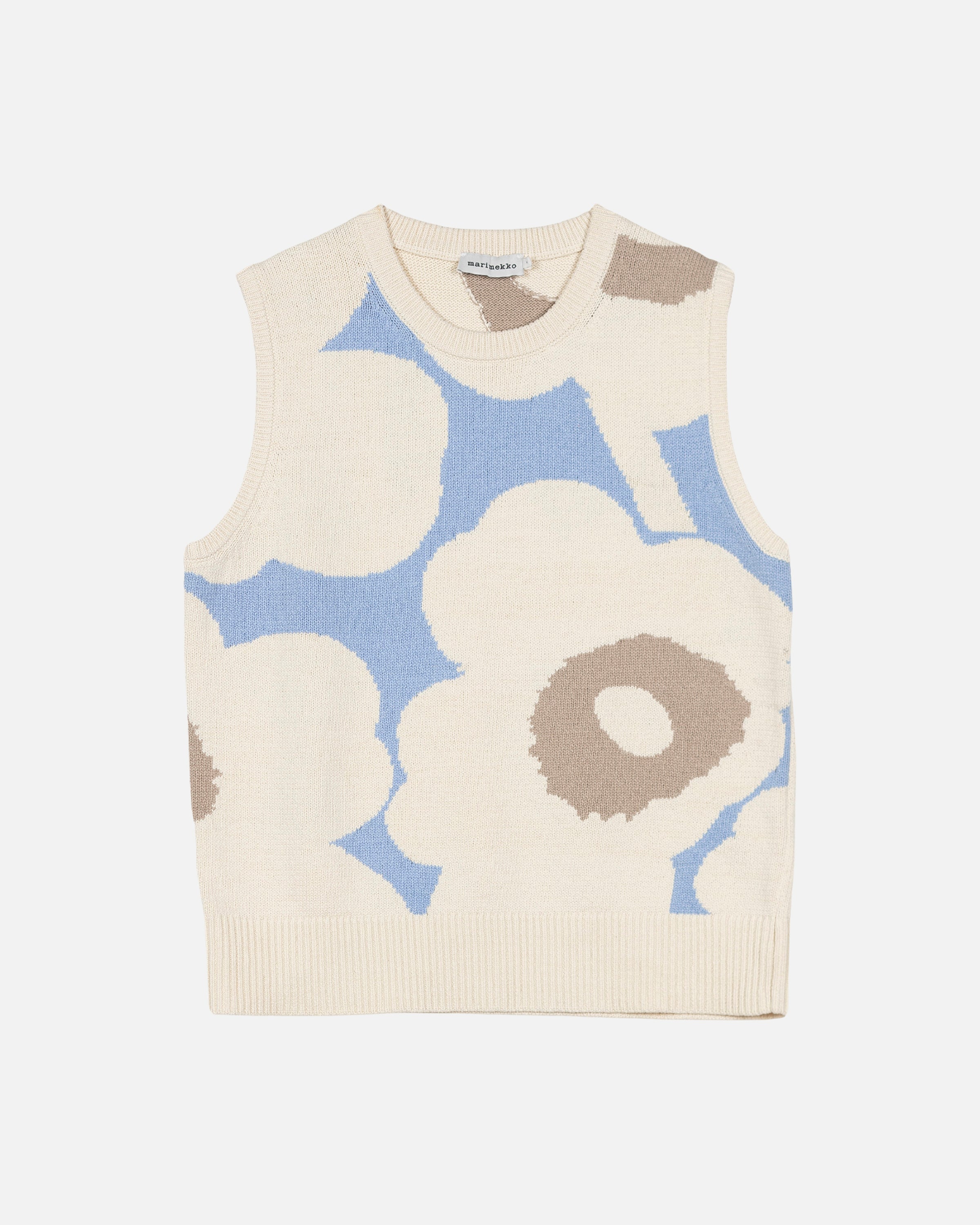 マリメッコ Mures knitted cotton vest マリメッコ Mures knitted cotton vest（ニットベスト marimekko