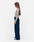 Varitys Perenna Tricot Skinny Mesh Long Sleeve Top 65cm