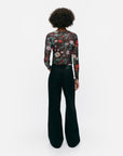 Varitys Perenna Tricot Skinny Mesh Long Sleeve Top 65cm