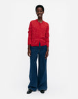 Mutka Mini Outline Unikko Knitted Cardigan 56cm