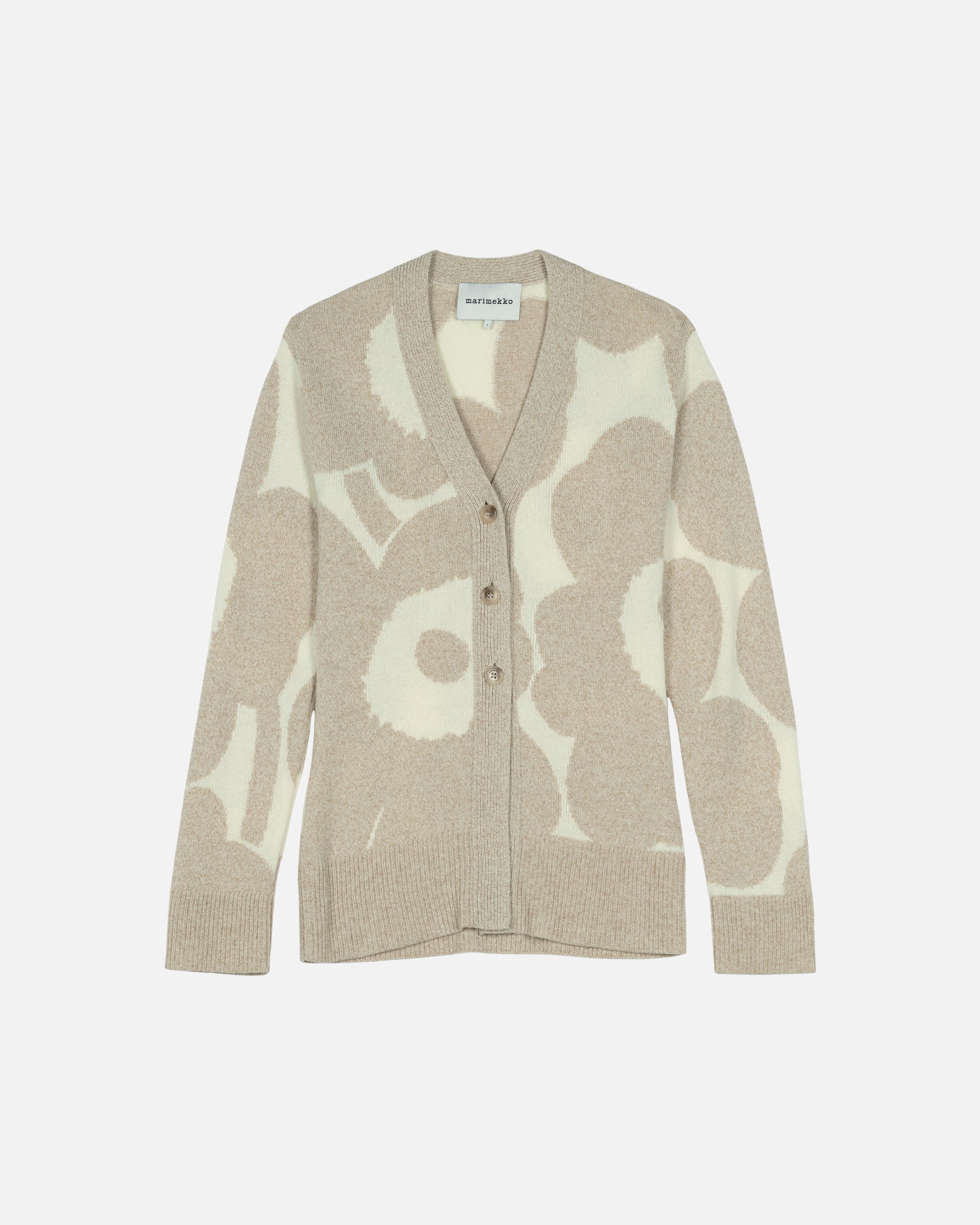 Kumma Unikko Vneck Knitted Cardigan 70cm