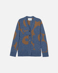 Kumma Unikko Vneck Knitted Cardigan 70cm