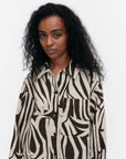 Rakenne Jokuraita Cotton Shirt 78cm