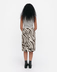 Valaa Jokuraita Skirt 63cm