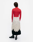 Outline Unikko Pleated Skirt 83.5cm