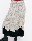Outline Unikko Pleated Skirt 83.5cm
