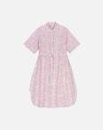 Popliini Outline Unikko Shirt Dress 120cm