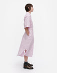 Popliini Outline Unikko Shirt Dress 120cm