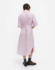 Popliini Outline Unikko Shirt Dress 120cm