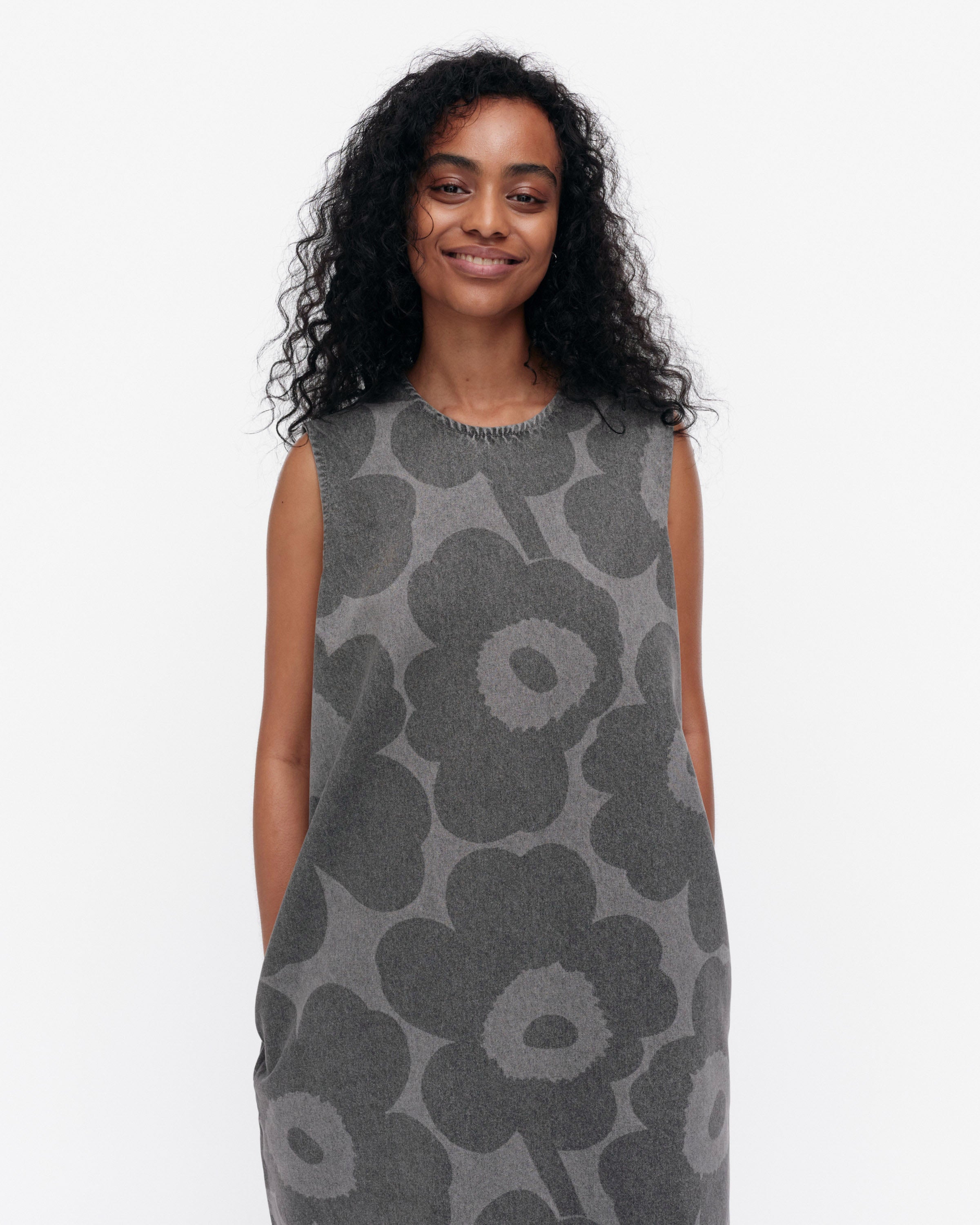 Maridenim Somasti Unikko Denim Marimini Dress