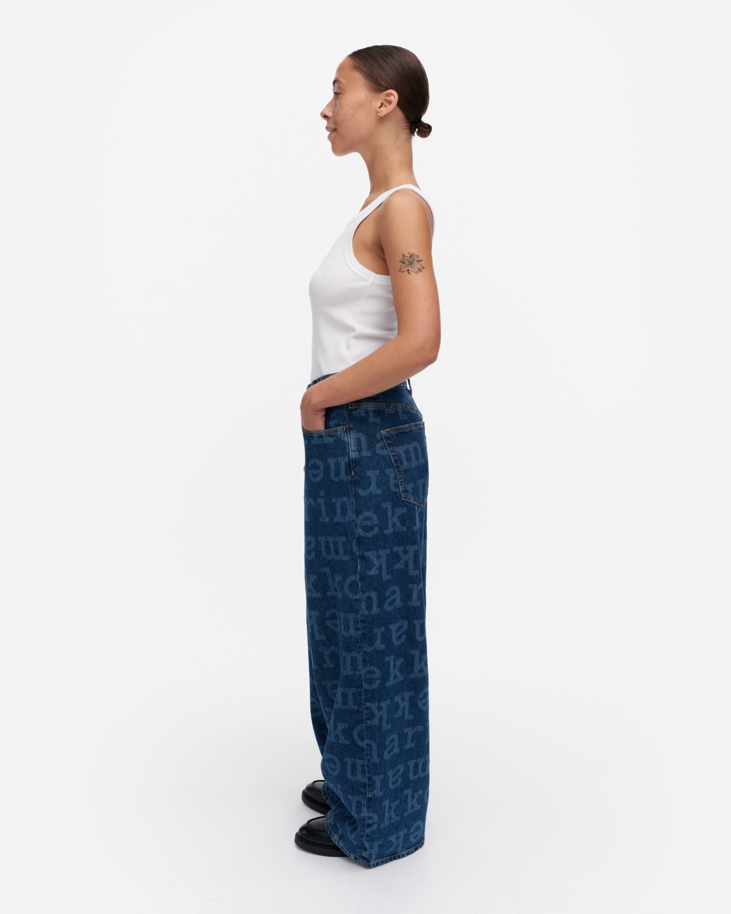 Maridenim Loose Logo Jeans