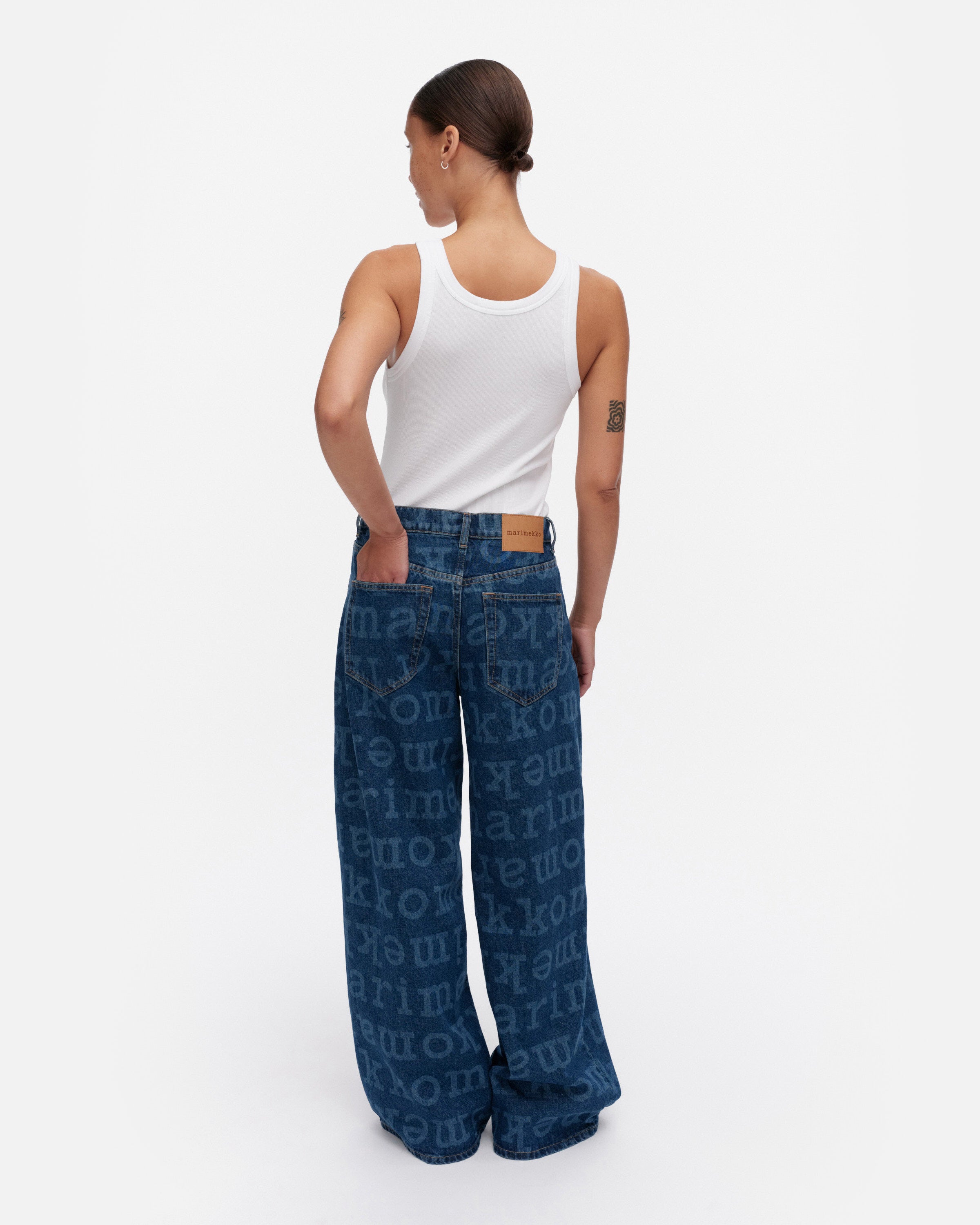 Maridenim Loose Logo Jeans