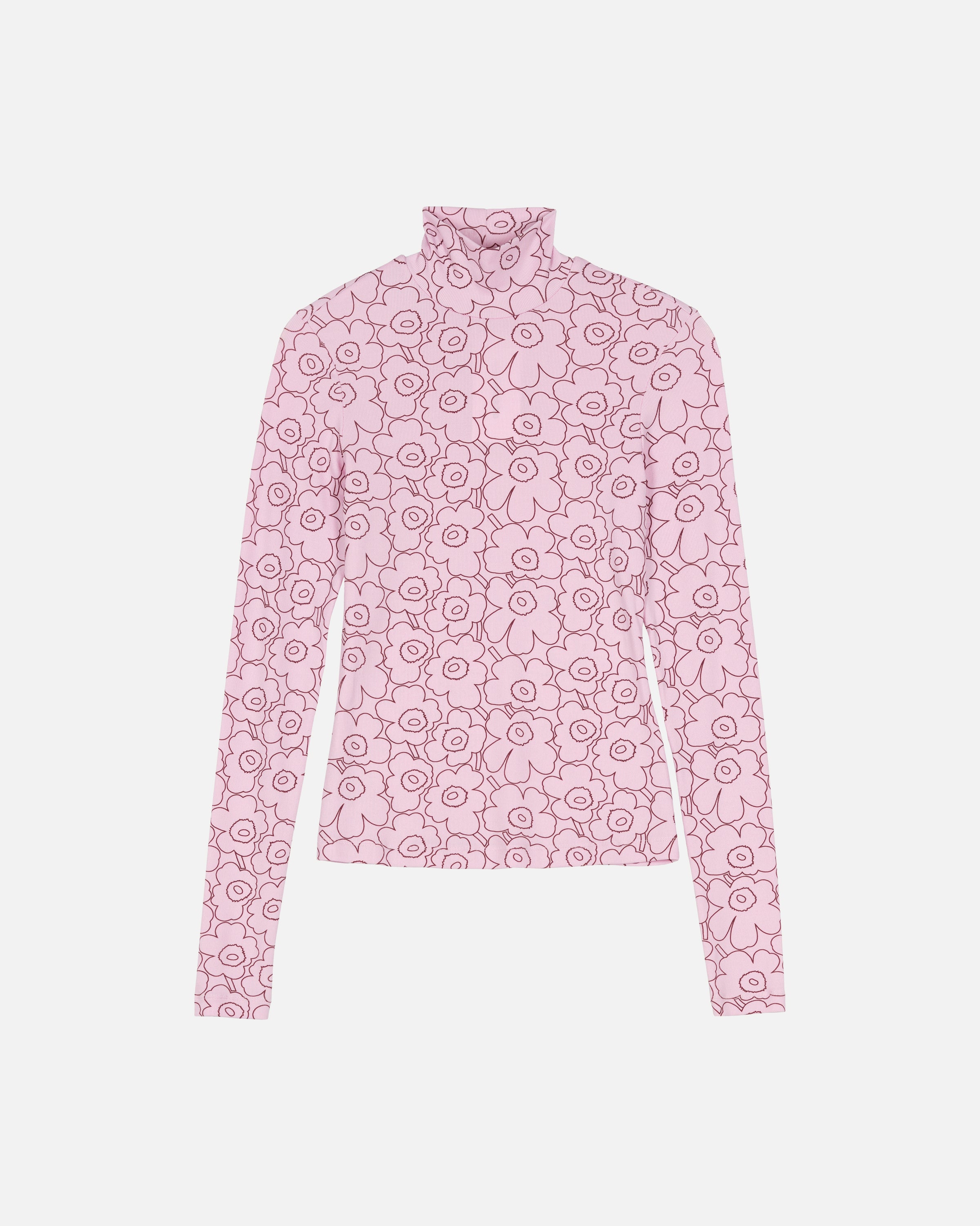 Solmia Outline Unikko Turtleneck Long Sleeve Top 57cm
